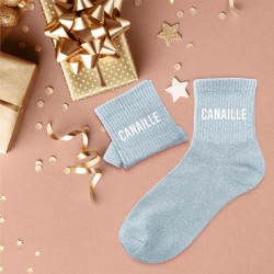 Chaussettes à paillettes Canaille taille unique 36 - 42