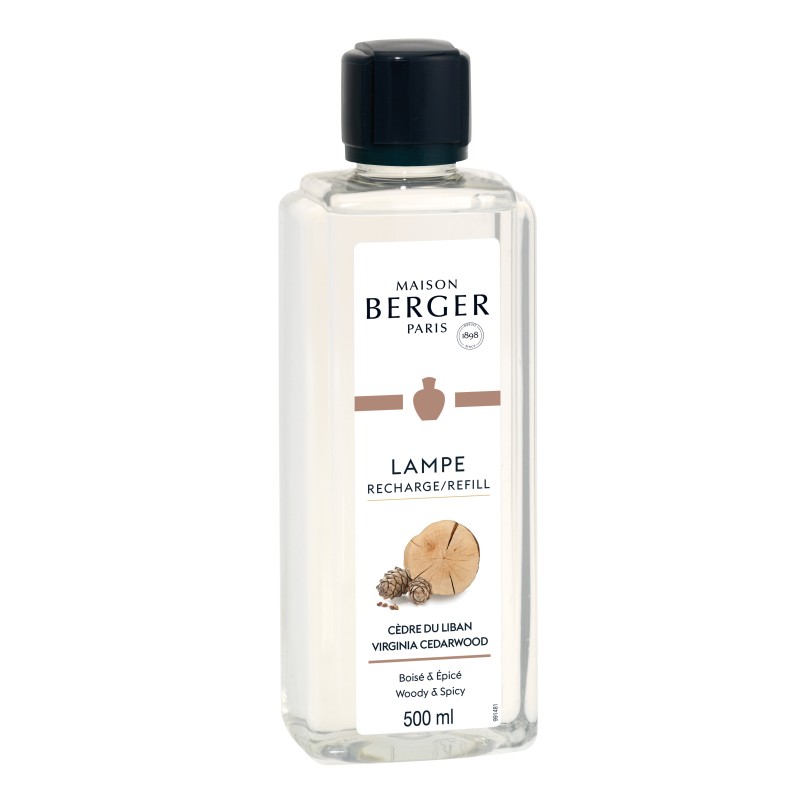 Recharge lampe Berger Cèdre du Liban 500 ml - Dstock Avignon