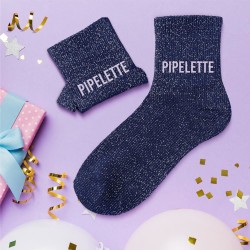Chaussettes à paillettes Pipelette taille unique 36 - 42
