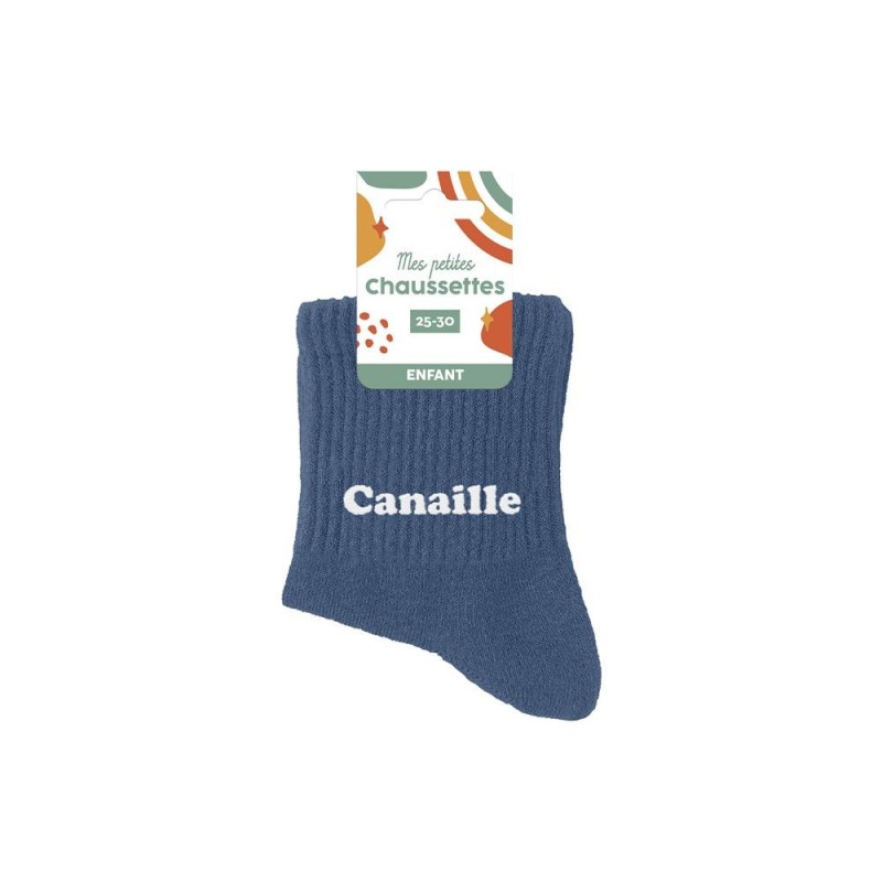 Chaussettes enfant 3-6ans canaille Chaussettes enfant 3-6ans canaille