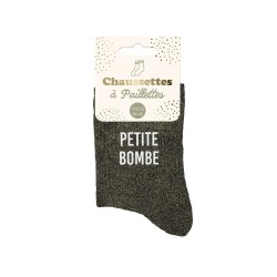 chaussette paillette petite bombe