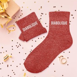 Chaussettes à paillettes Crâneuse taille unique 36 - 42