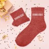 Chaussettes à paillettes Crâneuse taille unique 36 - 42