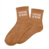 Chaussettes à paillettes Crâneuse taille unique 36 - 42