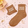 Chaussettes à paillettes Crâneuse taille unique 36 - 42