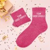 Chaussettes à paillettes Crâneuse taille unique 36 - 42