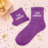 Chaussettes à paillettes Crâneuse taille unique 36 - 42