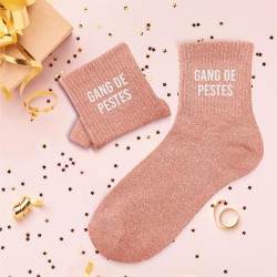 Chaussettes à paillettes Gang de pestes taille unique 36 - 42