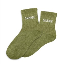 Chaussettes à paillettes Sauvage taille unique 36 - 42
