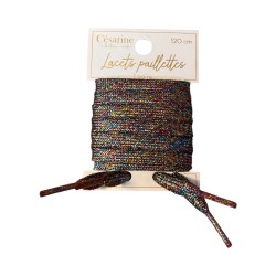 LACETS PAILLETTES