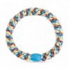 Kknekki  bracelet Mix Lake Blue Terracotta Pastel