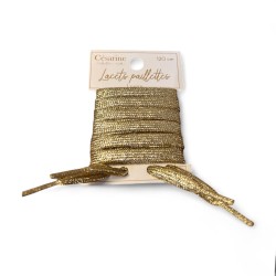 Lacets dorés à paillettes – Donnez du style à vos chaussures