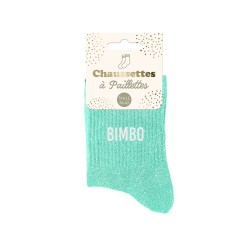Chaussette paillette bimbo