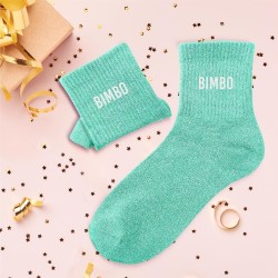 Chaussettes à paillettes bimbo taille unique 36 - 42