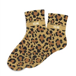 Chaussettes à paillettes féline taille unique 36 - 42
