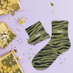 Chaussettes à paillettes Féroce taille unique 36 - 42