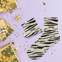 Chaussettes à paillettes Sauvage taille unique 36 - 42