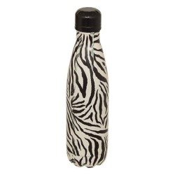 Gourde isotherme 0.5 litre Zébre
