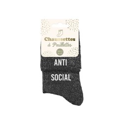 Chaussettes duo ANTI SOCIAL