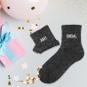 Chaussettes à paillettes duo Anti Social