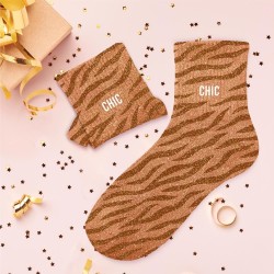 Chaussettes à paillettes Chic taille unique 36 - 42