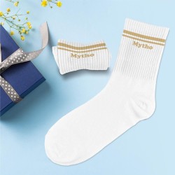 Chaussettes blanches pour homme MYTHO