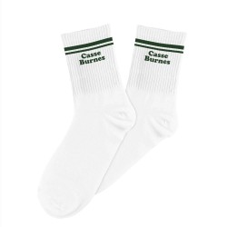 Chaussettes blanches pour homme CASSE BURNES