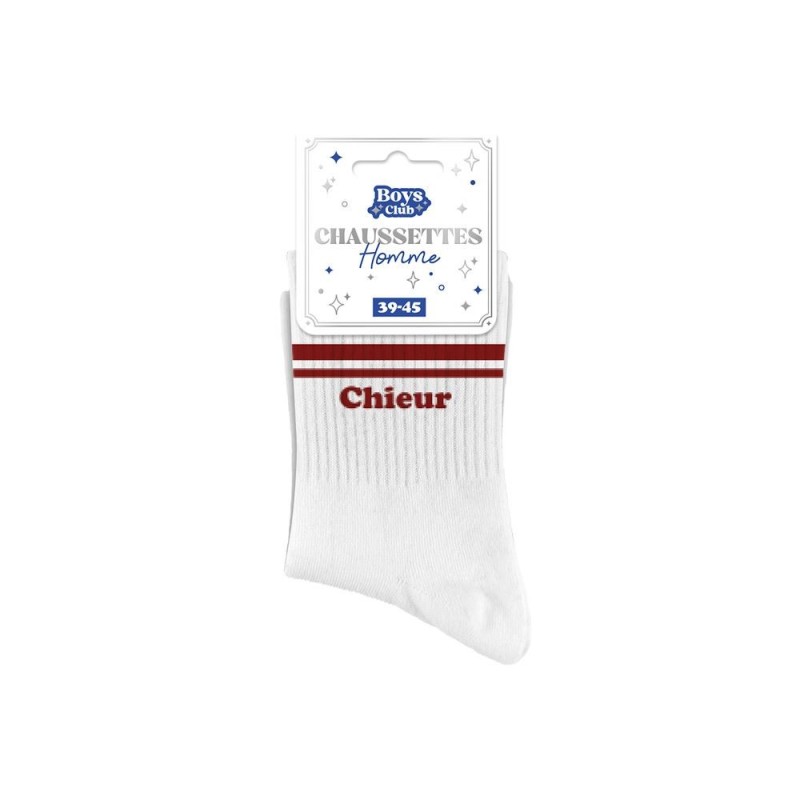 chaussettes homme chieur