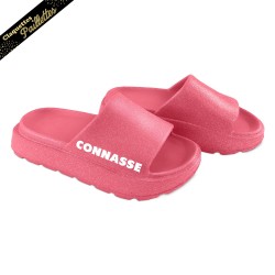 Claquettes à paillettes connasse