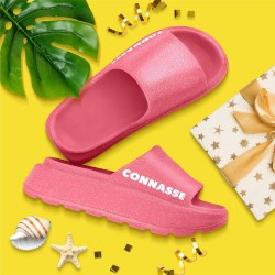Claquettes à paillettes connasse