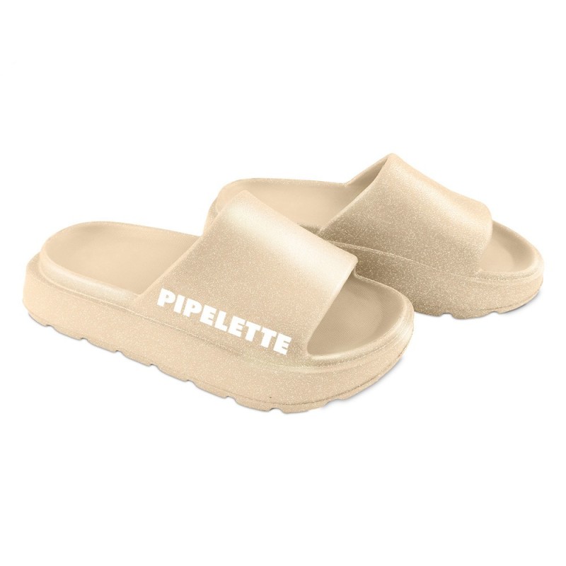Claquettes à paillettes pipelette Claquettes à paillettes pipelette