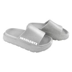 Claquettes à paillettes insolente