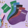 Chaussettes à paillettes Connasse - couleur à choisir