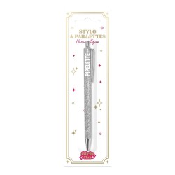 stylo paillette pipelette