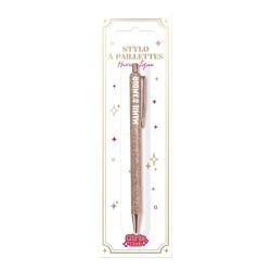 stylo peillette rose doré mamie d'amour