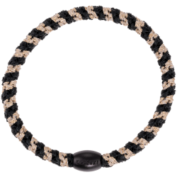 KKNEKKI Slim Black-beige Glitter Stripe
