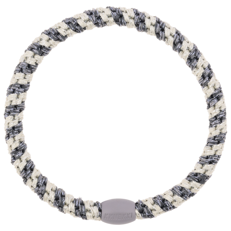 KKNEKKI Slim Silver Grey Stripe