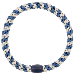 KKNEKKI Slim Indigo Ivory Stripe