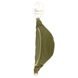 Sac banane matelassé kaki