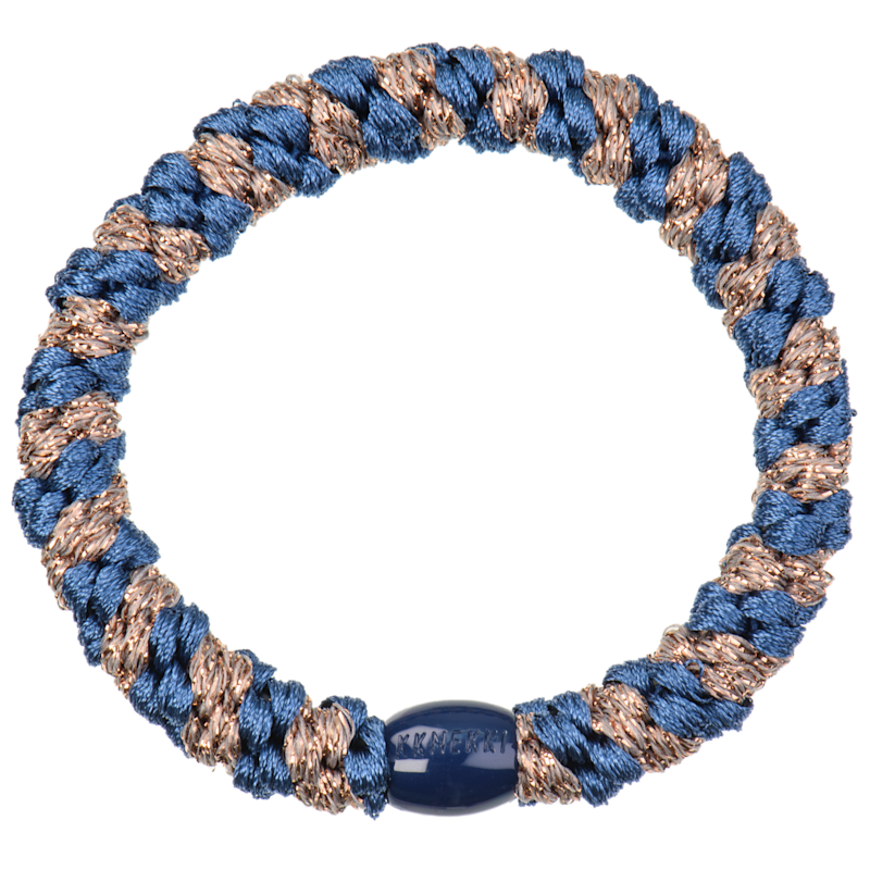 Kknekki Indigo Taupe glitter stripe