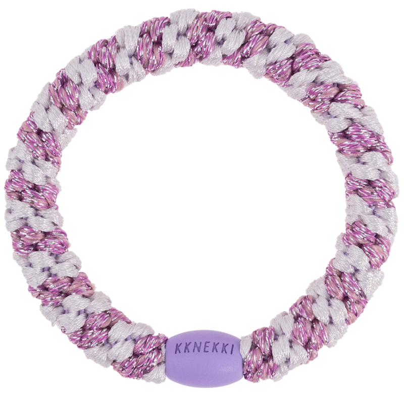 Kknekki Lavender pink glitter stripe