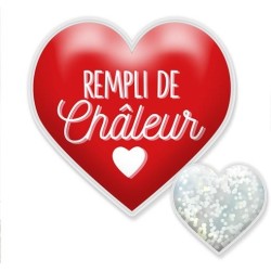 Chaufferette Cœur Rouge