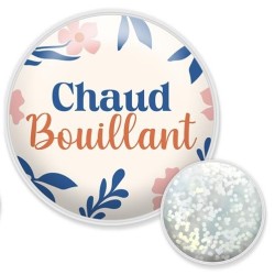 Chaufferette de poche Ronde "Chaud bouillant"