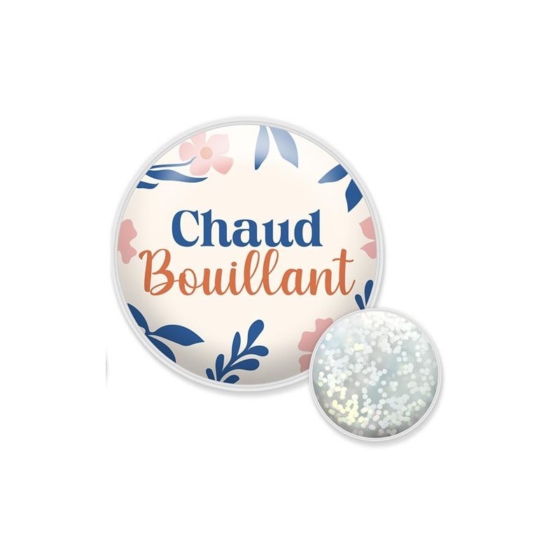 Chaufferette de poche Ronde "Chaud bouillant"