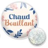 Chaufferette de poche Ronde "Chaud bouillant"