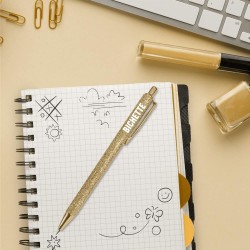 Stylo à paillettes bichette