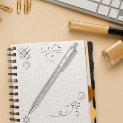 Stylo à paillettes petite conne