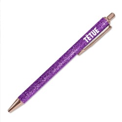 Stylo à paillettes têtue