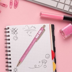 Stylo à paillettes bad girl