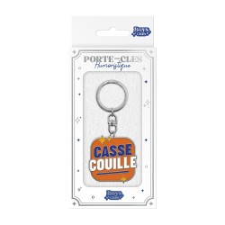 Porte-clés métallique Casse Couille